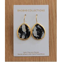 BAOBAB COLLECTIONS | Precious Hook Earring - Gold - Picasso