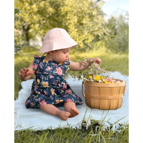 Toshi Bell Hat Sammy - Blossom – Organic Cotton Baby Sunhat UPF 50+