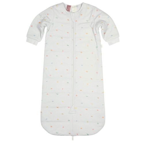 TOSHI | Baby Sleep Bag Classic Long Sleeve 2.5 TOG - Barn Buddies Ash