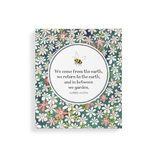Bee Pocket Notepad - Flowers