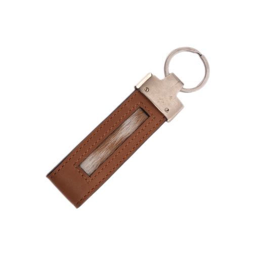 The Design Edge | Bangkok - Hairon Tan Leather Key Ring