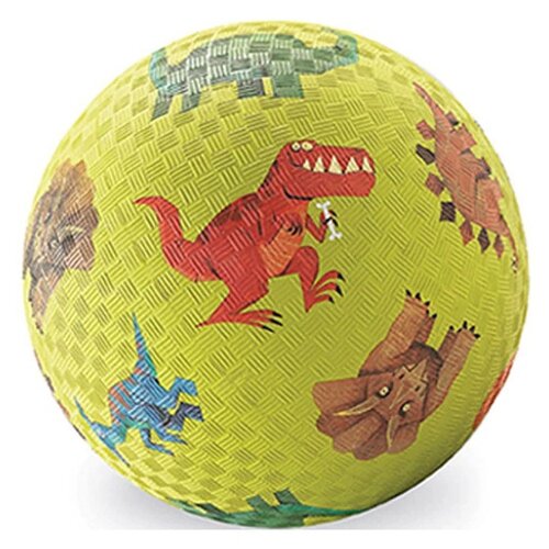 Crocodile Creek 7" Playground Ball - Dinosaurs Green