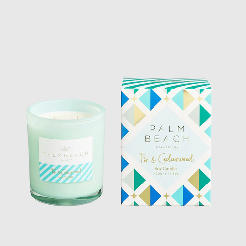 PALM BEACH | Fir &amp; Cedarwood Scented Candle