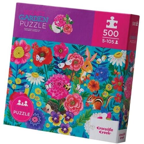 CROCODILE CREEK [ Family Puzzle 500pc - Secret Gardens