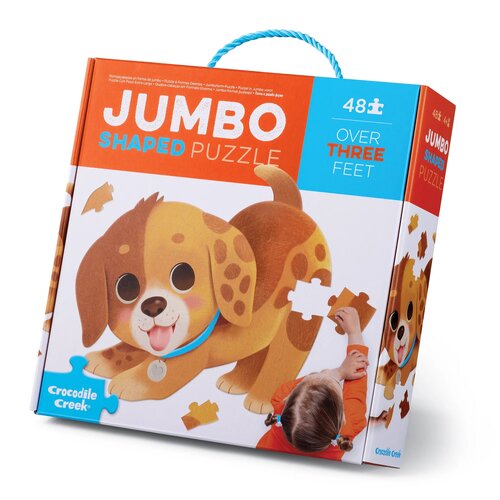 Crocodile Creek |Jumbo Puzzle 48pc - Puppy