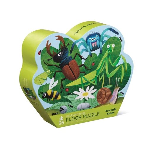 Classic Floor Puzzle 36 pc - Backyard Bugs