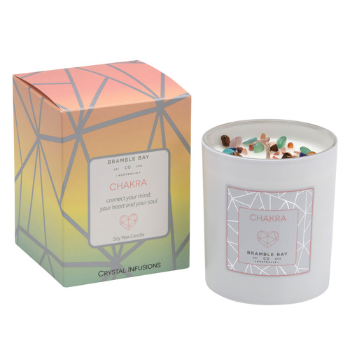 BRAMBLE BAY | Chakra Crystal Infusions Candle
