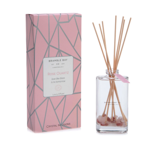 BRAMBLE BAY | Rose Quartz Crystal Infusions Diffuser