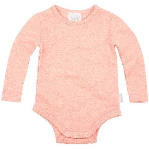 TOSHI | Dreamtime Organic Bodysuit Long Sleeve - Blossom