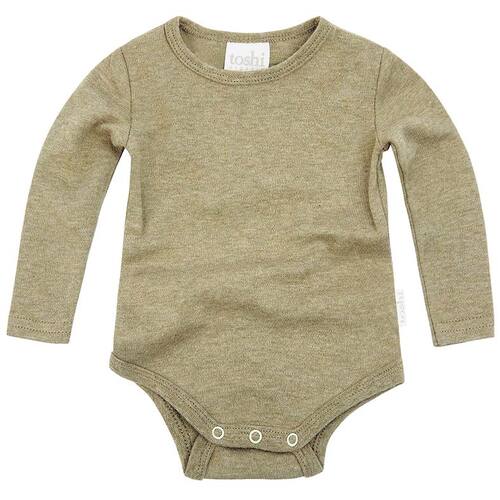 TOSHI | Dreamtime Organic Bodysuit Long Sleeve - Olive