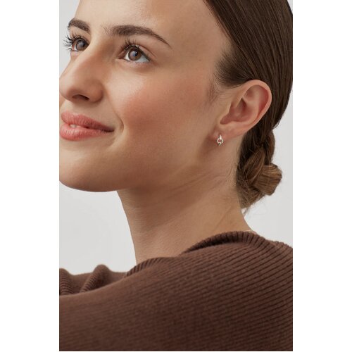 ESTELLA BARTLETT I Pave Circle Hoop Earrings