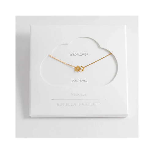 Estella Bartlett | Multi Flower Necklace Gold Plated