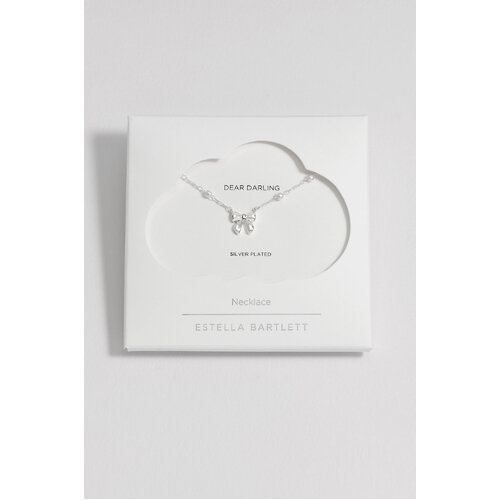 Pearl Bow Necklace