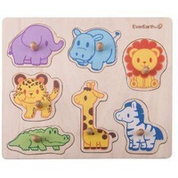 EVEREARTH | Safari Peg Puzzle