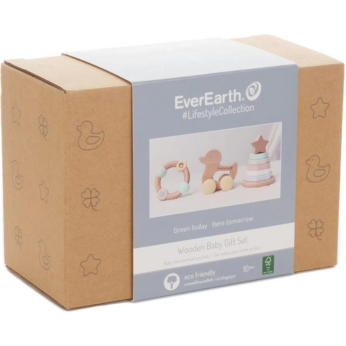 EVEREARTH | Wooden Baby Gift Set in Box