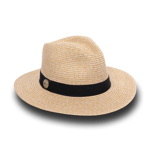 EVOKE | Phoenix Panamate Unisex Fedora - Natural