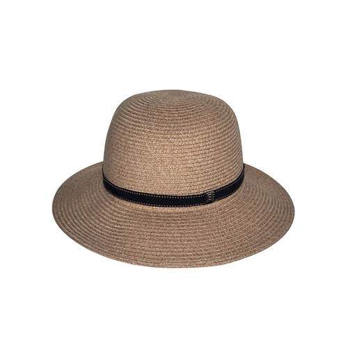 EVOKE | Ashby Capeline Wide Brim - Natural