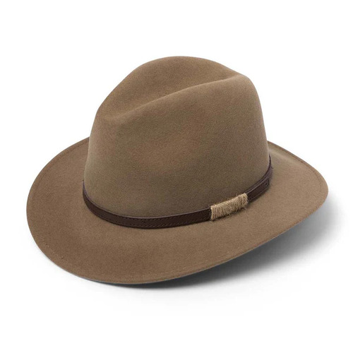 EVOKE | Paterson Unisex Fedora - Camel