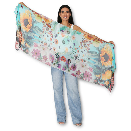 The Artist Label Scarf - Sunflower Dream