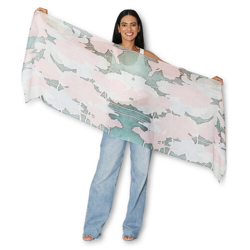 The Artist Label Scarf - Blooms