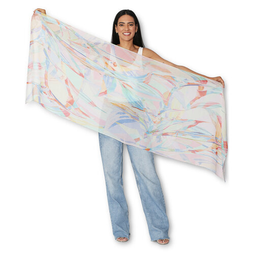 The Artist Label Scarf - Ice Cream Jungle