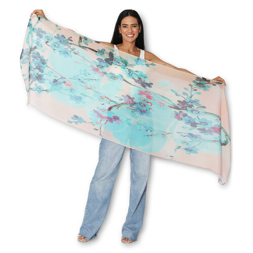 The Artist Label Scarf Blossom Light