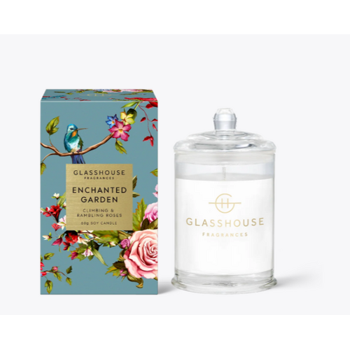 GLASSHOUSE | Enchanted Garden Scented Candle 60g