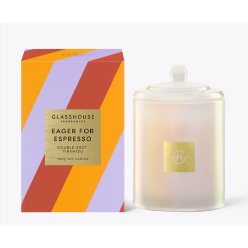 GLASSHOUSE | Eager For Espresso Scented Candle 380g