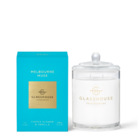 GLASSHOUSE | Scented Candle - Melbourne Muse - Coffee Flower & Vanilla 380gm