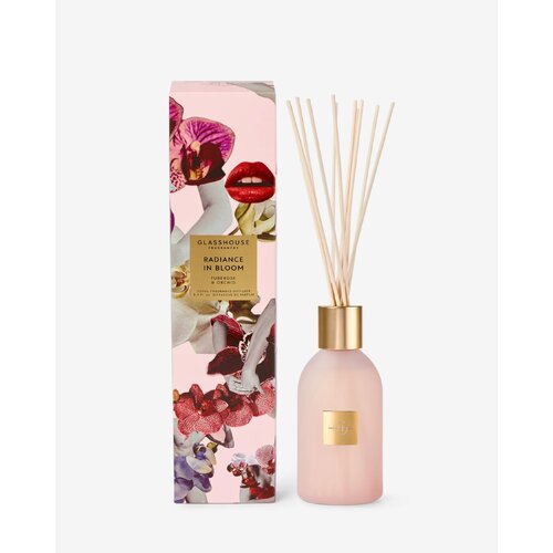 Glasshouse Fragrances | Radiance In Bloom Diffuser 250mL – Tuberose &amp; Orchid Limited Edition