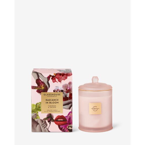 Radiance In Bloom Candle 380g – Tuberose &amp; Orchid Floral Soy Candle