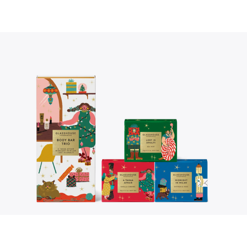 GLASSHOUSE | Christmas Body Bar Trio