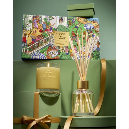 Glasshouse - A Tahaa Affair - Home Fragrance Gift Set