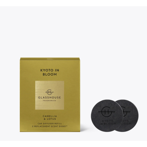 GLASSHOUSE | Car Diffuser Replacement Scent Discs - Kyoto In Bloom