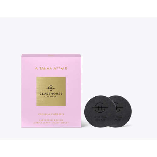 GLASSHOUSE | Car Diffuser Replacement Scent Discs - A Tahaa Affair