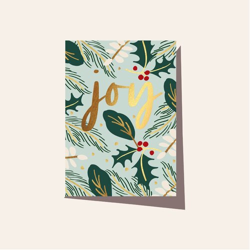 ELM PAPER | Christmas - Christmas Greenery Mint