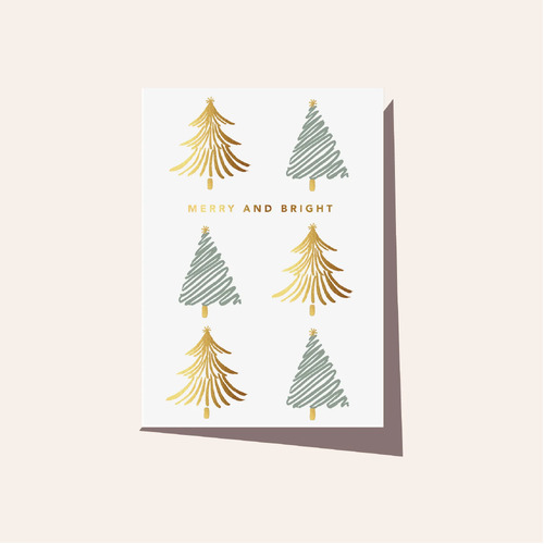 ELM PAPER | Card - Merry Trees