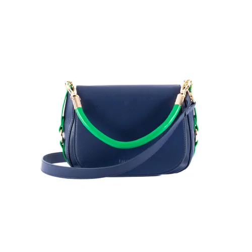 Liv &amp; Milly - Grace Navy Handbag