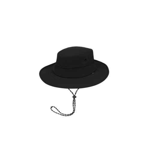KOORINGAL | Overland Mens Mid Brim Hat - Black