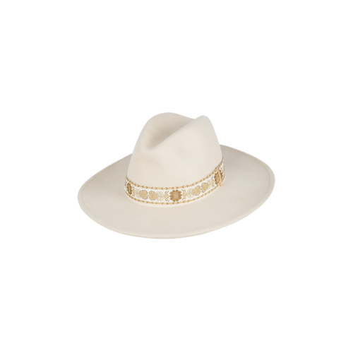 KOORINGAL | Elwood Ladies Mid Brim Fedora - Nude