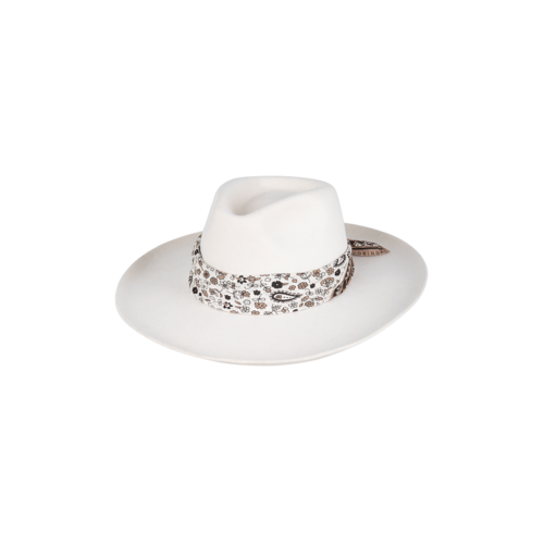 KOORINGAL | Goulburn Ladies Wide Brim Fedora - White