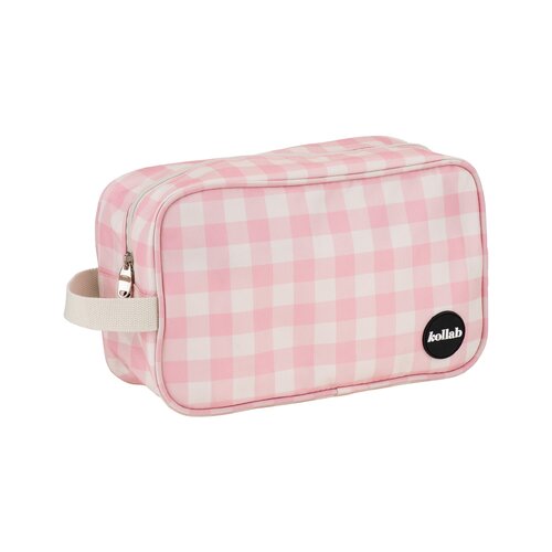 Kollab| Travel Bag Candy Pink Check