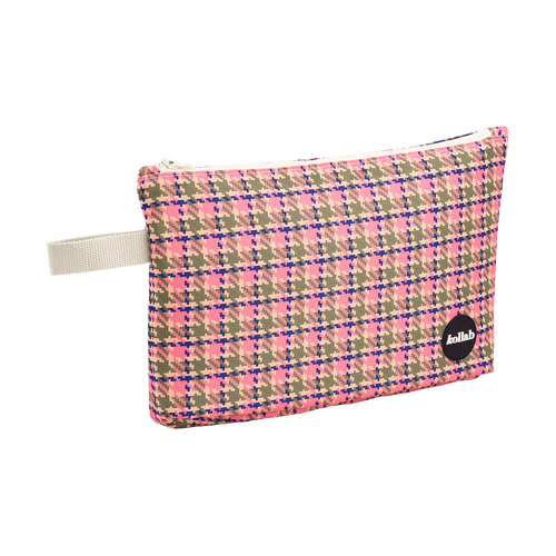 Wet Bag Pink Houndstooth