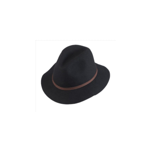 KOORINGAL | Matilda Ladies Mid Brim Wool Hat - Black