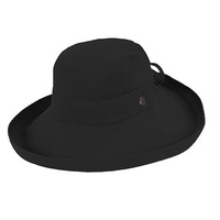 KOORINGAL | Noosa Ladies Upturn Hat - Black