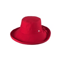 KOORINGAL | Noosa Ladies Upturn Hat - Red