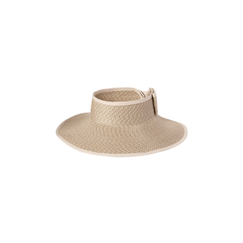 KOORINGAL | Poolside Ladies Roll Up Visor - Natural