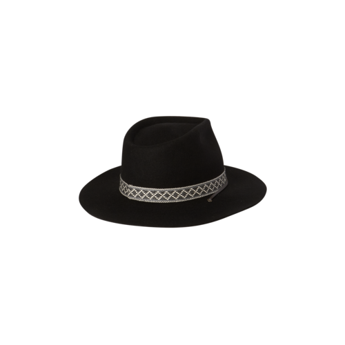 KOORINGAL | Phoenix Ladies Wide Brim Hat - Black