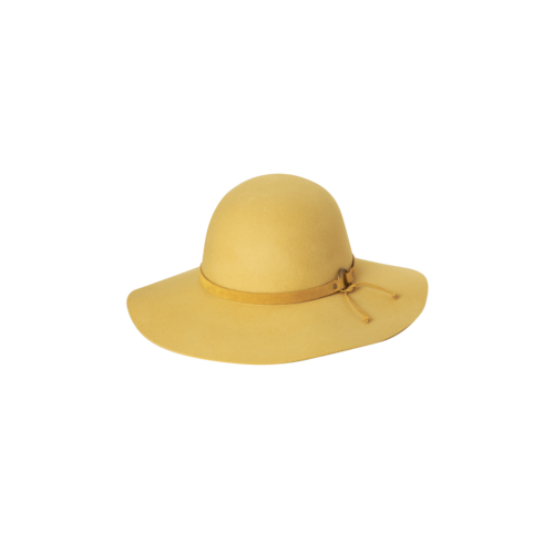 KOORINGAL | Forever After Ladies Wide Brim Hat - Mustard