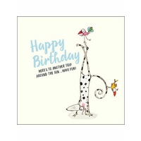 TWIGSEEDS | Card - Happy Birthday. Here's To Another Trip Around The Sun